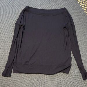 Athleta Navy Long Sleeve Sweater